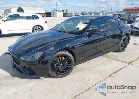 2019 Maserati Ghibli S Gransport z USA, uszkodzony, nr VIN ZAM57YSS3K1313549